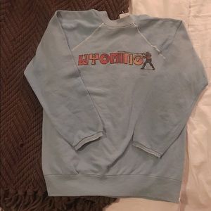 Vintage Wyoming sweatshirt!